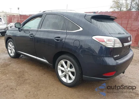 2010 Lexus Rx 350 from USA, damaged, VIN 2T2BK1BA1AC043845
